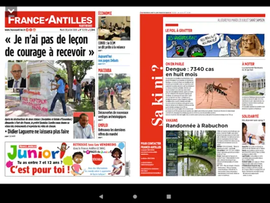 France-Antilles Martinique Journal android App screenshot 2