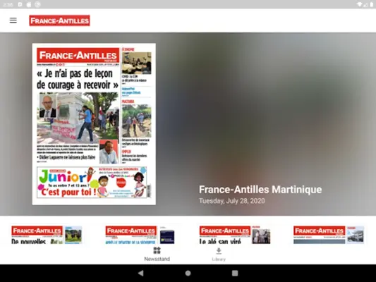 France-Antilles Martinique Journal android App screenshot 3